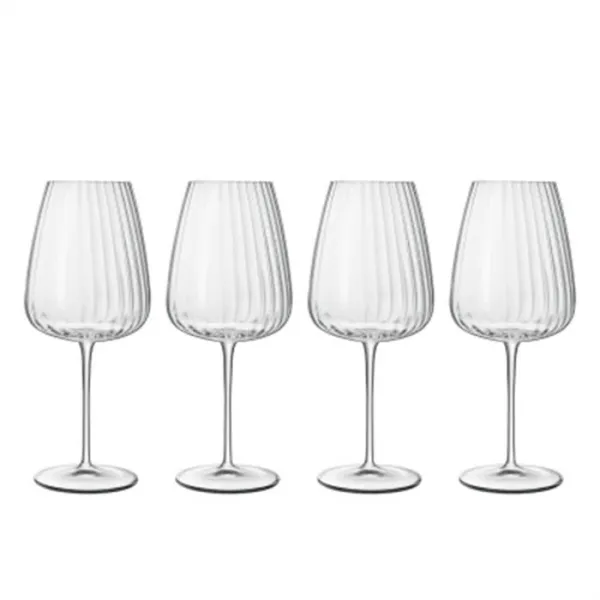 Luigi Bormioli Optica bordeaux rødvinsglas - 70 cl 4 stk.